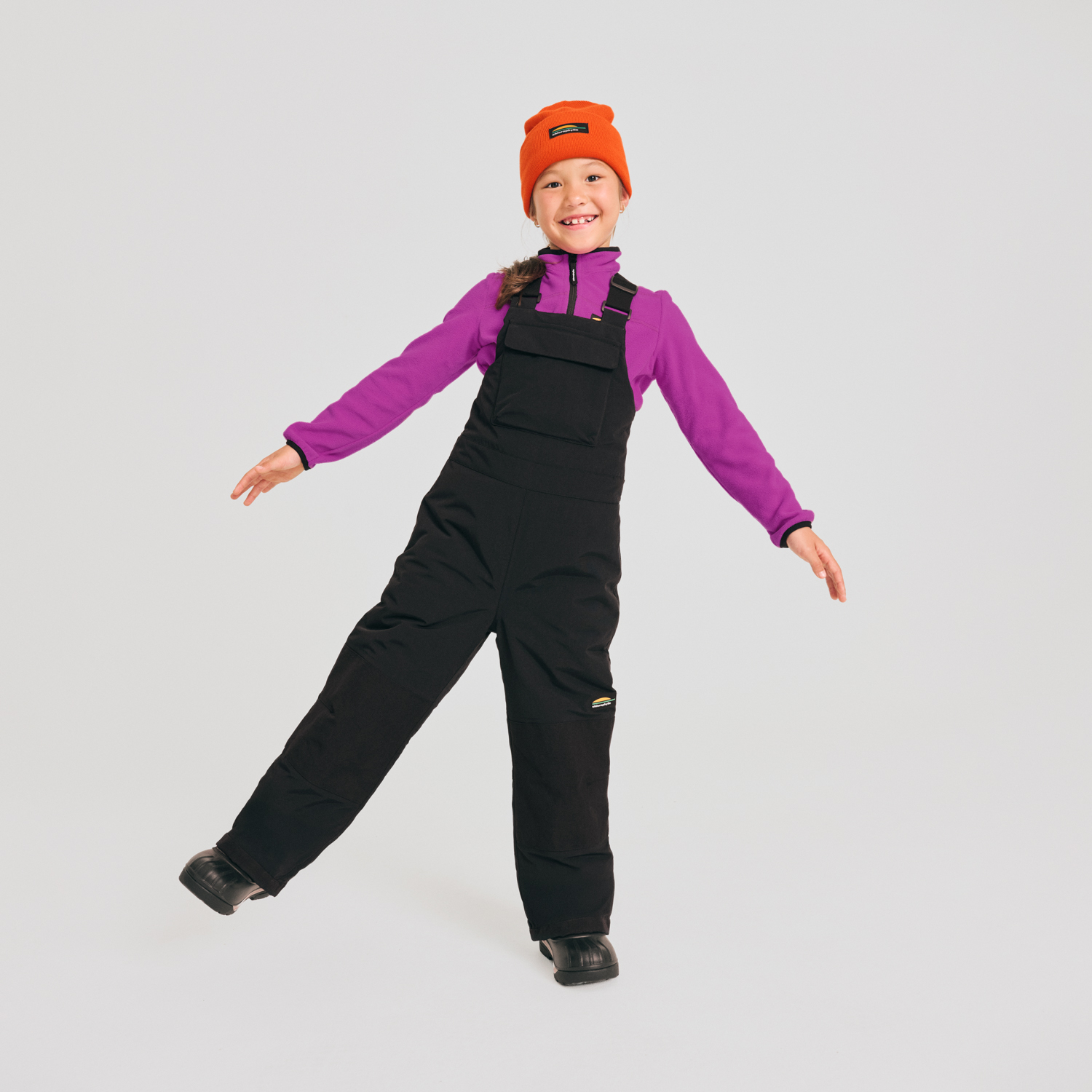 Salopette d'hiver noir pour enfant