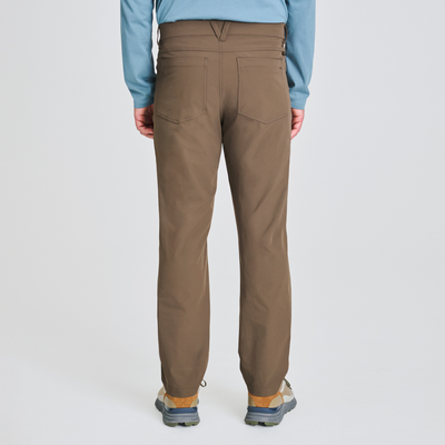 Tahoe - pantalon extensible couleur brun pour homme
