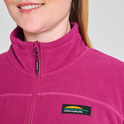 Nilas - veste en polaire couleur rose pour femme