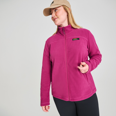 Nilas - veste en polaire couleur rose pour femme