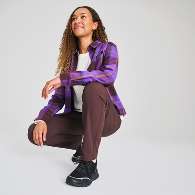Tahoe - pantalon extensible couleur rouge pour femme