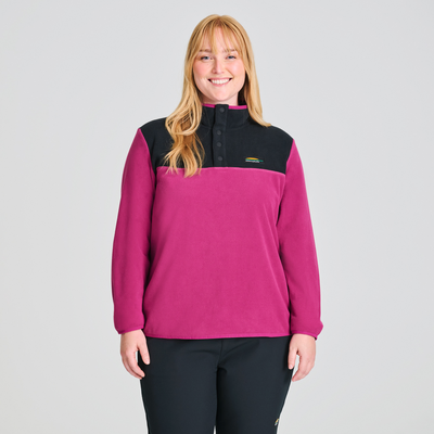 Nilas - chandail en polaire couleur rose pour femme