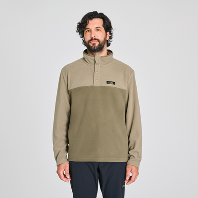 Nilas - chandail en polaire pour homme couleur vert