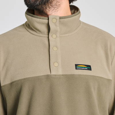 Nilas - chandail en polaire pour homme couleur vert
