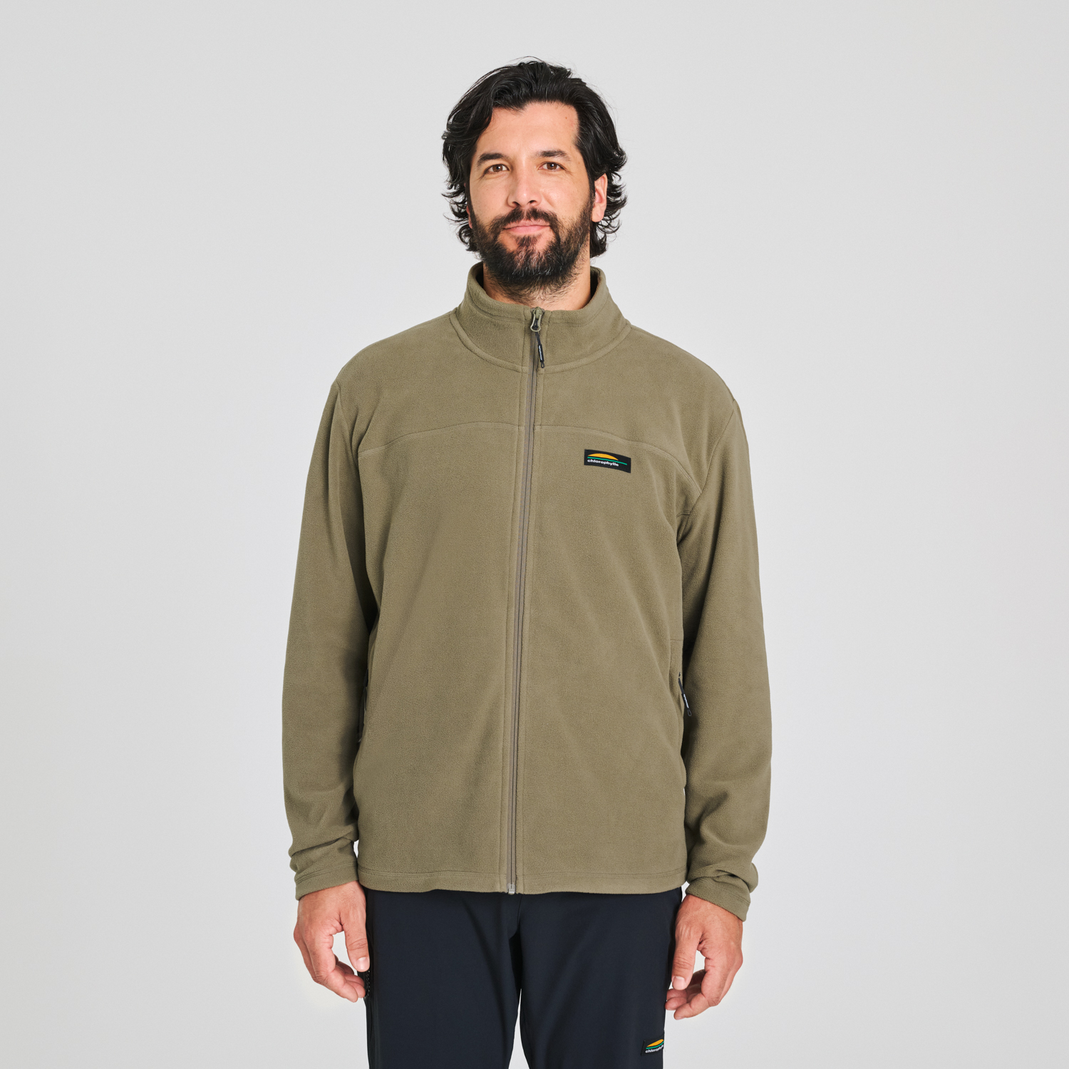 Nilas - veste en polaire pour homme couleur vert