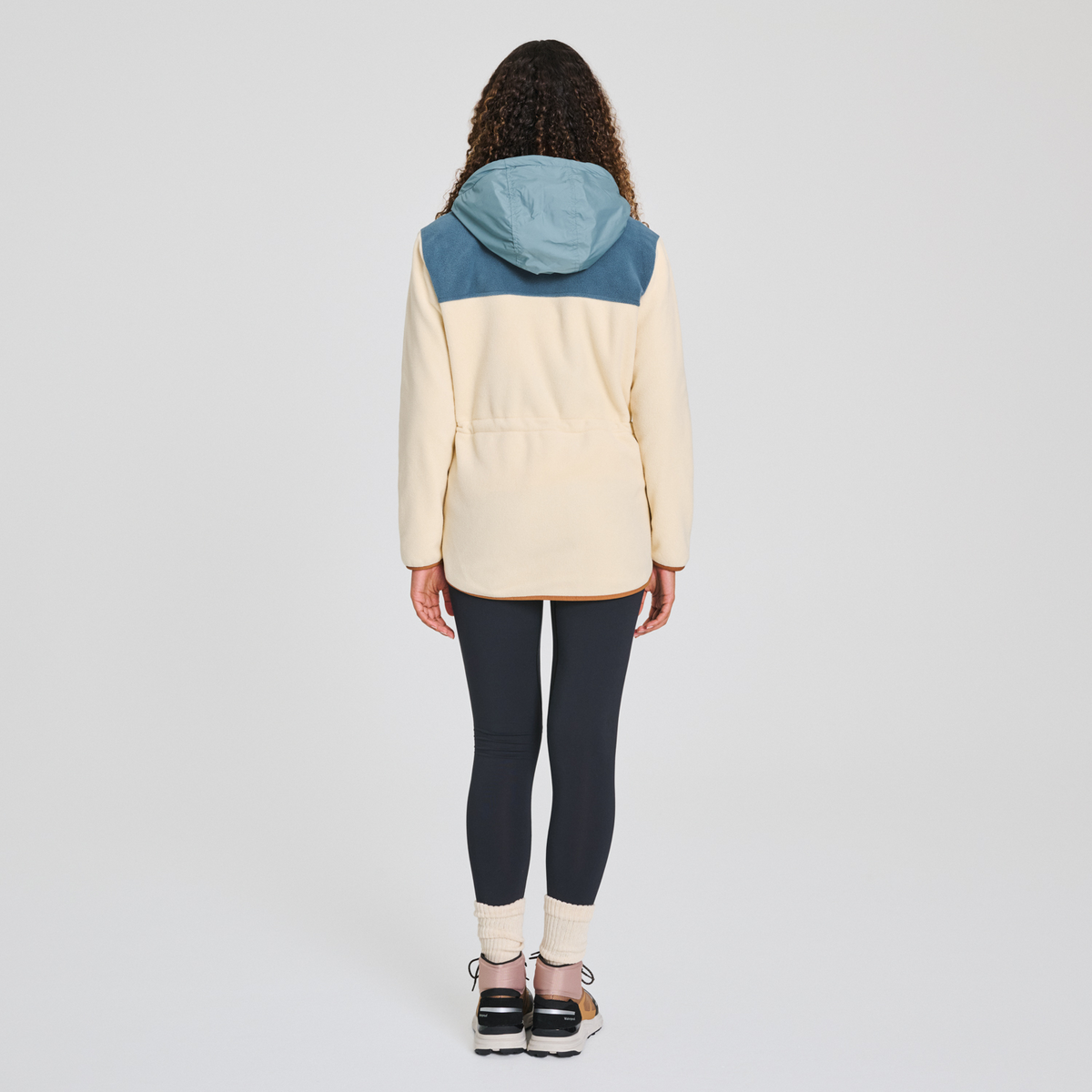 Apica - Half-zip polar fleece jacket - women - Chlorophylle