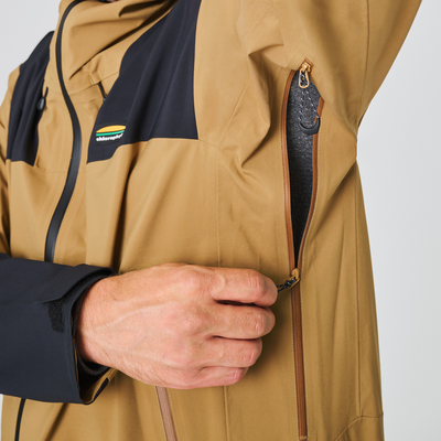 Baffin - coquille imper-respirante couleur jaune pour homme