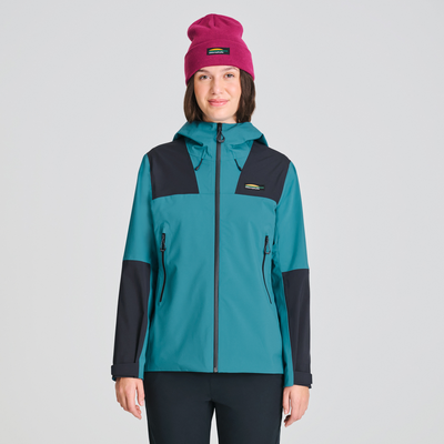 Baffin - coquille imper-respirante couleur bleu pour femme
