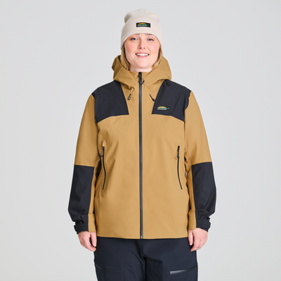 Baffin - coquille imper-respirante couleur jaune pour femme