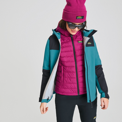Baffin - coquille imper-respirante couleur bleu pour femme