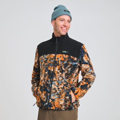 Veste Johansen mi-saison pour homme réversible en polaire 