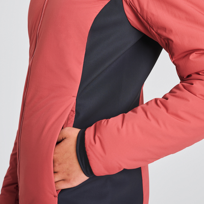 Veste légère isolée Synergie rose pour femme