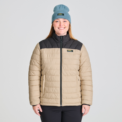 Veste isolée Lytton pour femme de couleur beige