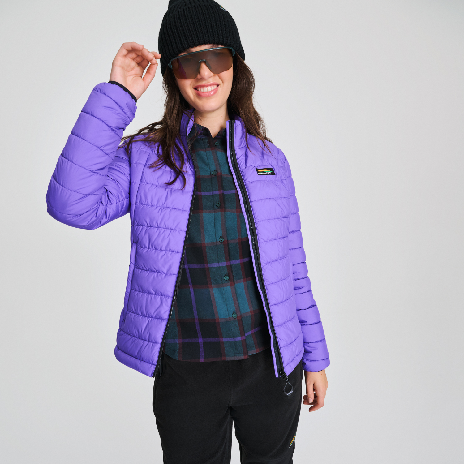Veste isolée Lytton pour femme de couleur mauve
