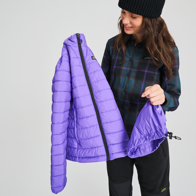 Veste isolée Lytton pour femme de couleur mauve