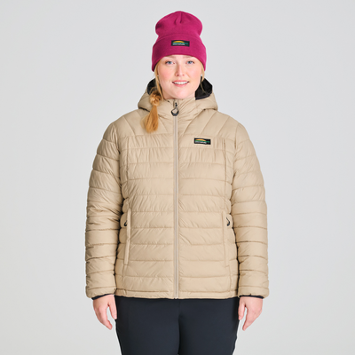 Veste isolée Lytton mi-saison couleur beige pour femme