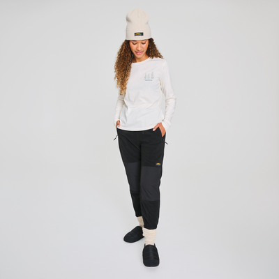 T-shirt manches longues en coton bio pour femme