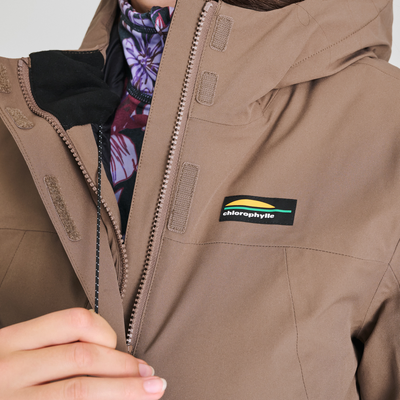 Manteaux d'hiver Kayla pour femme de couleur beige