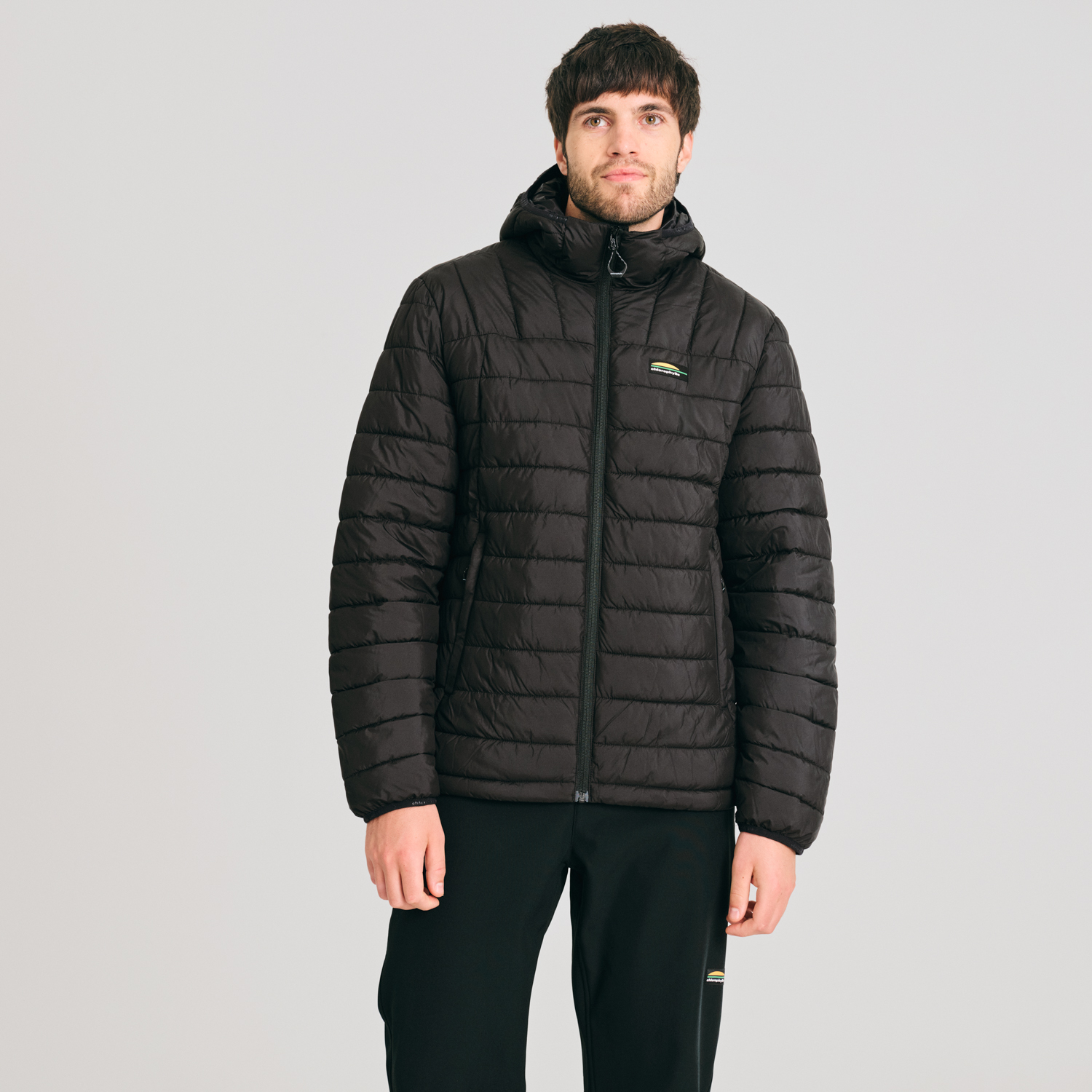 Lytton - veste isolée mi-saison pour homme couleur orange