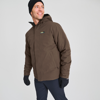 Manteau d'hiver Owen pour homme couleur brun