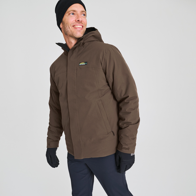 Manteau d'hiver Owen pour homme couleur brun