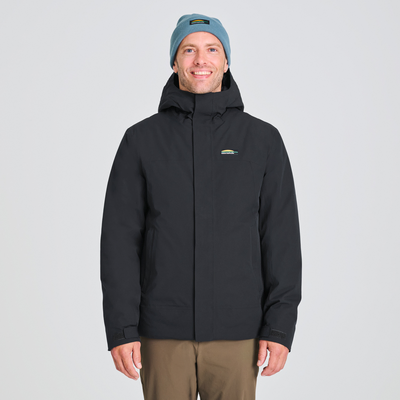 Manteau d'hiver Owen pour homme couleur noir