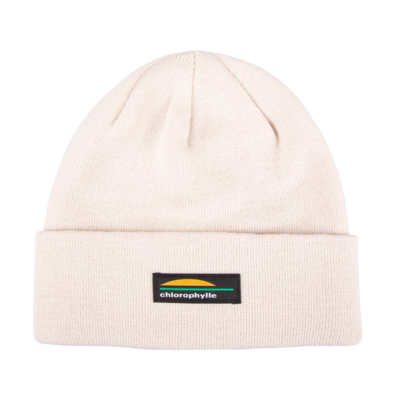 tuque en tricot unisexe de couleur beige