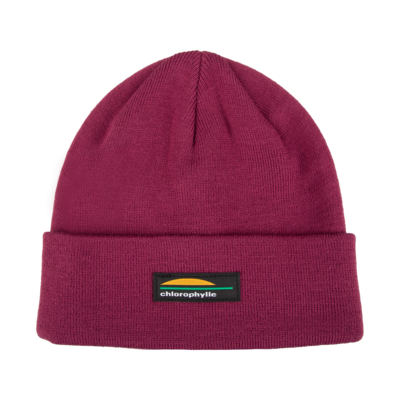 tuque en tricot unisexe de couleur rose