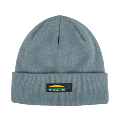 tuque en tricot unisexe de couleur bleu