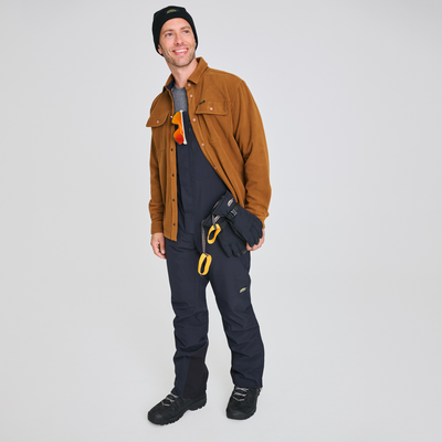 Salopette d'hiver noir pour homme