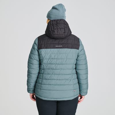 Veste isolée Lytton mi-saison couleur bleu pour femme