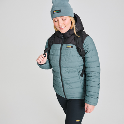 Veste isolée Lytton mi-saison couleur bleu pour femme