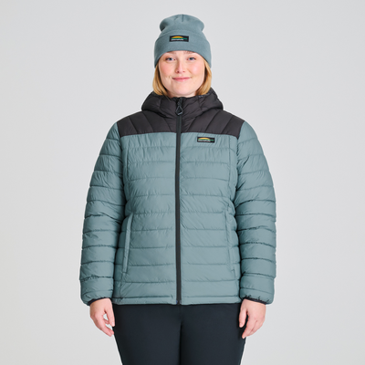 Veste isolée Lytton mi-saison couleur bleu pour femme