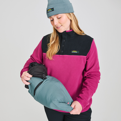 Veste isolée Lytton mi-saison couleur bleu pour femme
