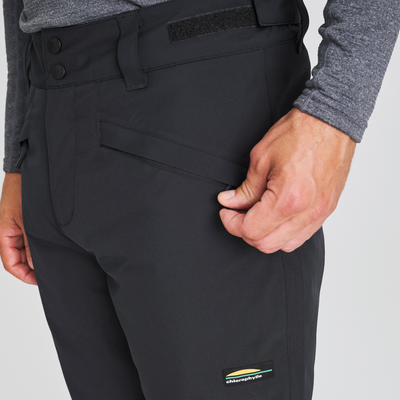 Pantalon de ski Orca pour homme de couleur noir