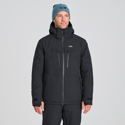 Manteau de ski Squamish pour homme couleur noir
