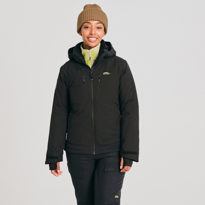 Manteau de ski pour femme de couleur noir