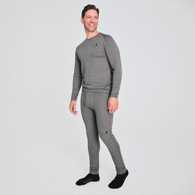 Pantalon thermique en mérinos pour homme