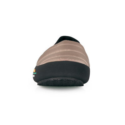 pantoufles mules unisexes de couleur beige