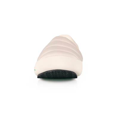 pantoufles mules unisexes de couleur beige
