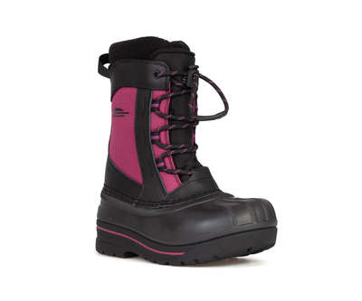 Bottes d'hiver Chlorophylle pour fille de couleur rose