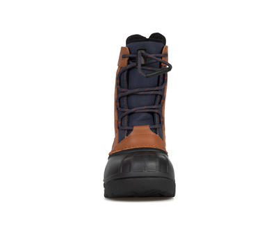 Bottes d'hiver Chlorophylle pour enfant de couleur brune 
