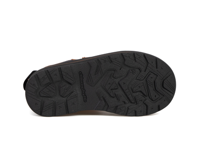 Bottes d'hiver Chlorophylle pour enfant de couleur brune 