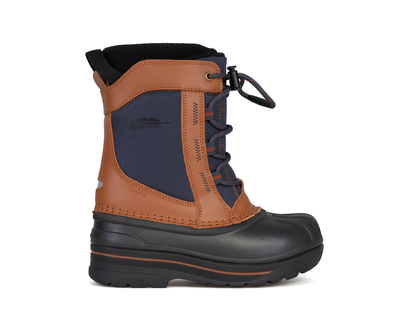 Bottes d'hiver Chlorophylle pour enfant de couleur brune 