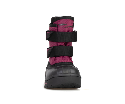 Bottes d'hiver Chlorophylle pour enfant de couleur rose