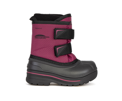 Bottes d'hiver Chlorophylle pour enfant de couleur rose