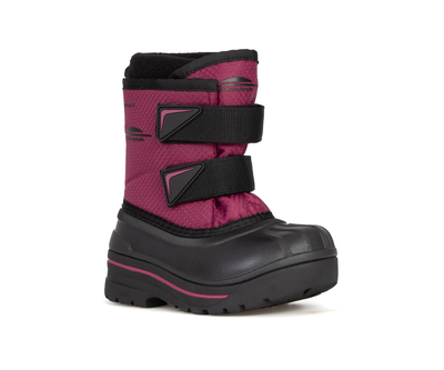 Bottes d'hiver Chlorophylle pour enfant de couleur rose
