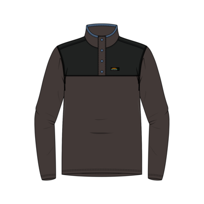 Nilas - Chandail Snap-T en polaire - homme
