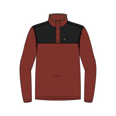 Nilas - Chandail Snap-T en polaire - homme