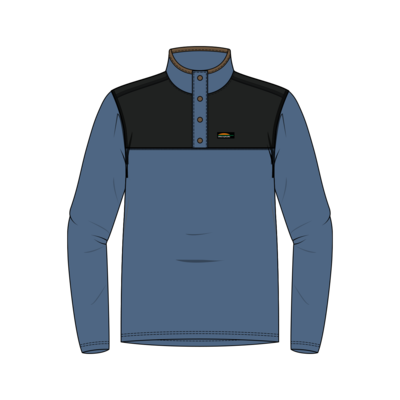 Nilas - Chandail Snap-T en polaire - homme